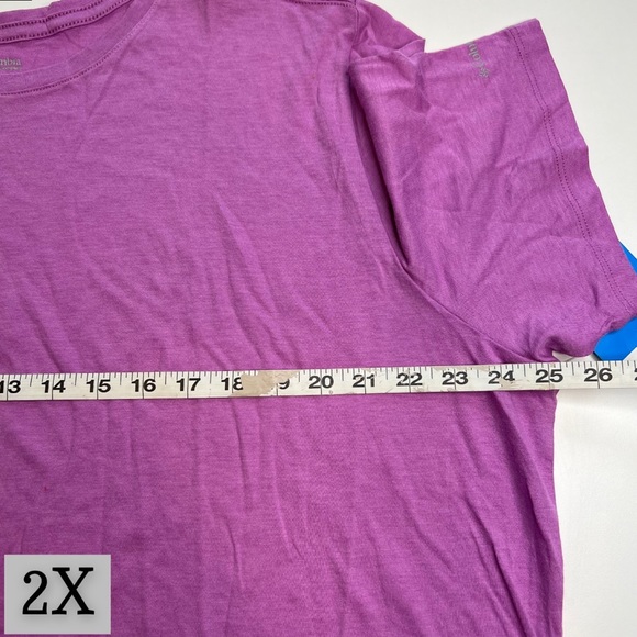 Columbia Purple “Bluebird Day” Relaxed Crewneck Tee Shirt, Multiple Sizes, NWT!! - Picture 8 of 11